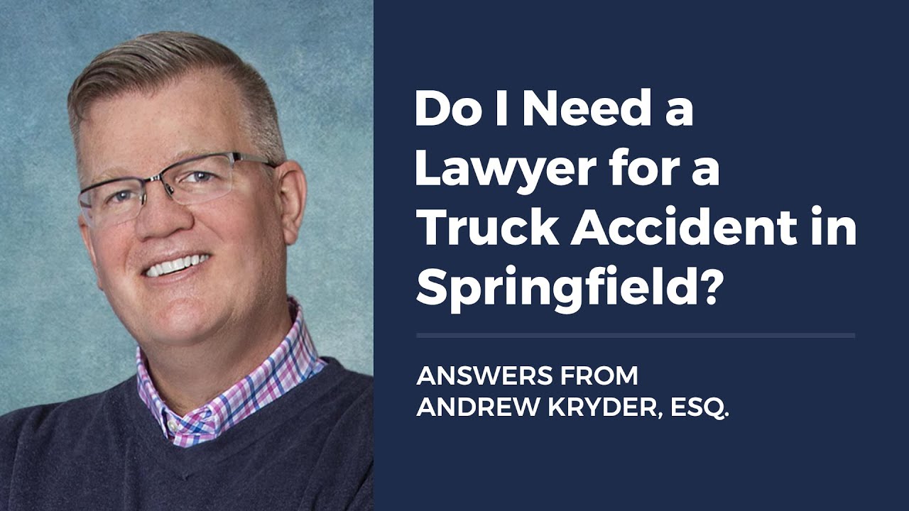 ¿Necesito un abogado para un accidente de camión en Springfield?