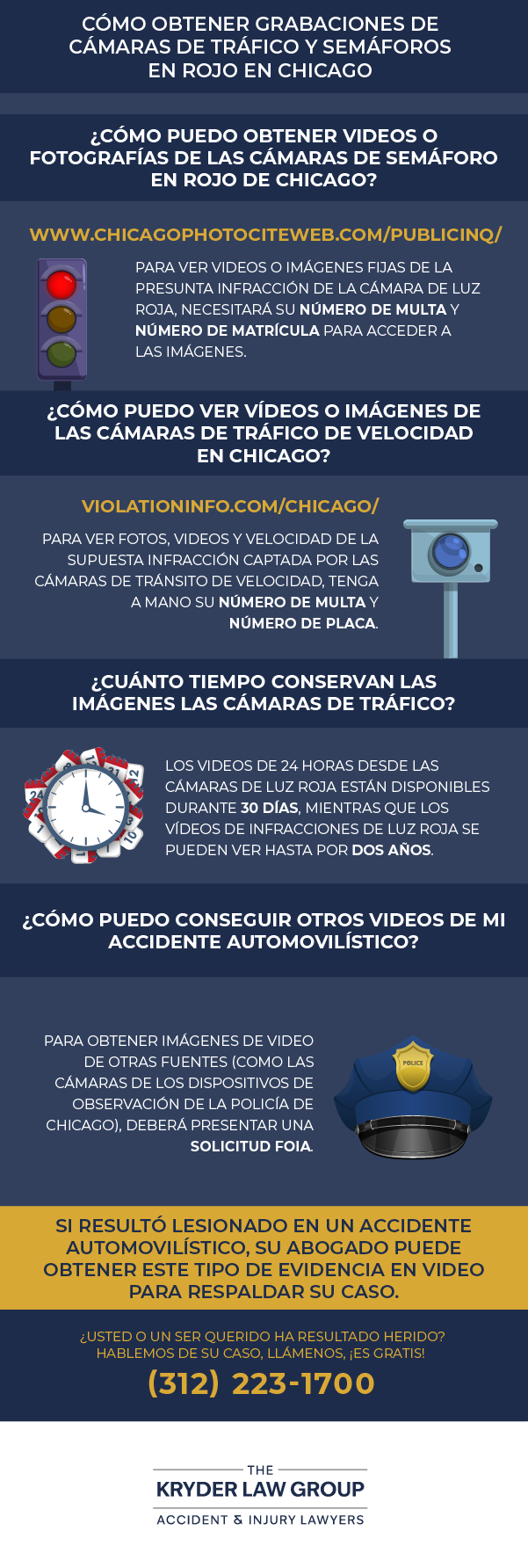 How To Get Traffic and Red Light Camera Footage in Chicago