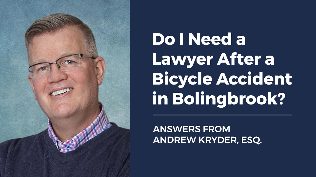 Do I Need a Lawyer After a Bicycle Accident in Bolingbrook?