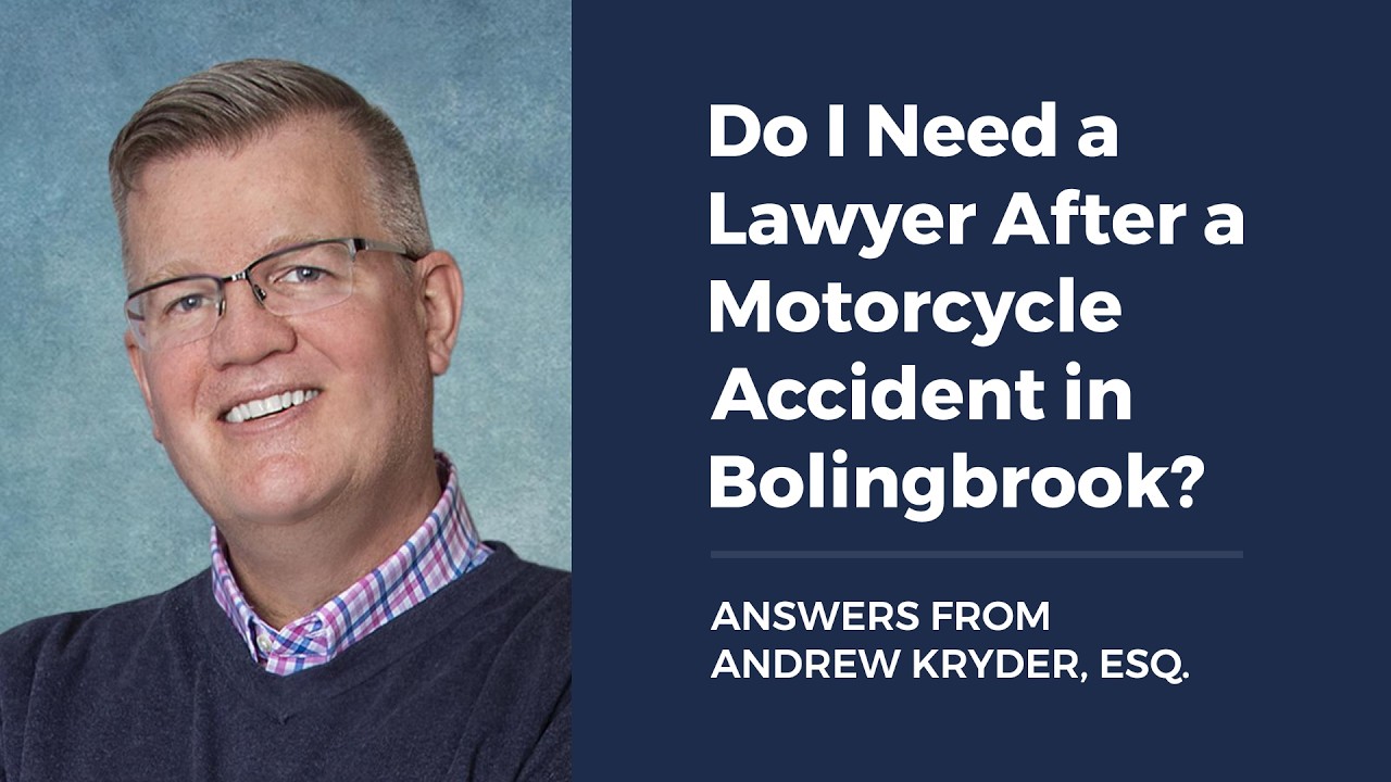 Do I Need a Lawyer After a Motorcycle Accident in Bolingbrook?