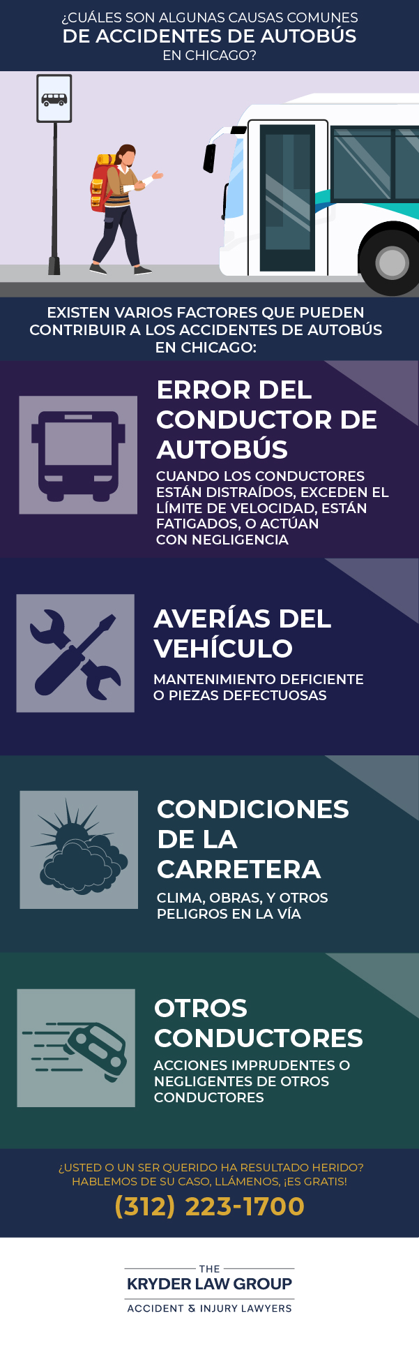 What Are Some Common Causes of Bus Accidents in Chicago?