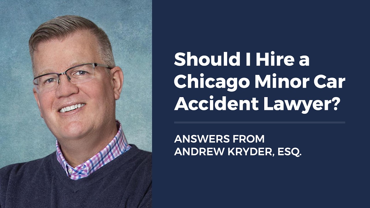 Should I Hire a Chicago Minor Car Accident Lawyer?