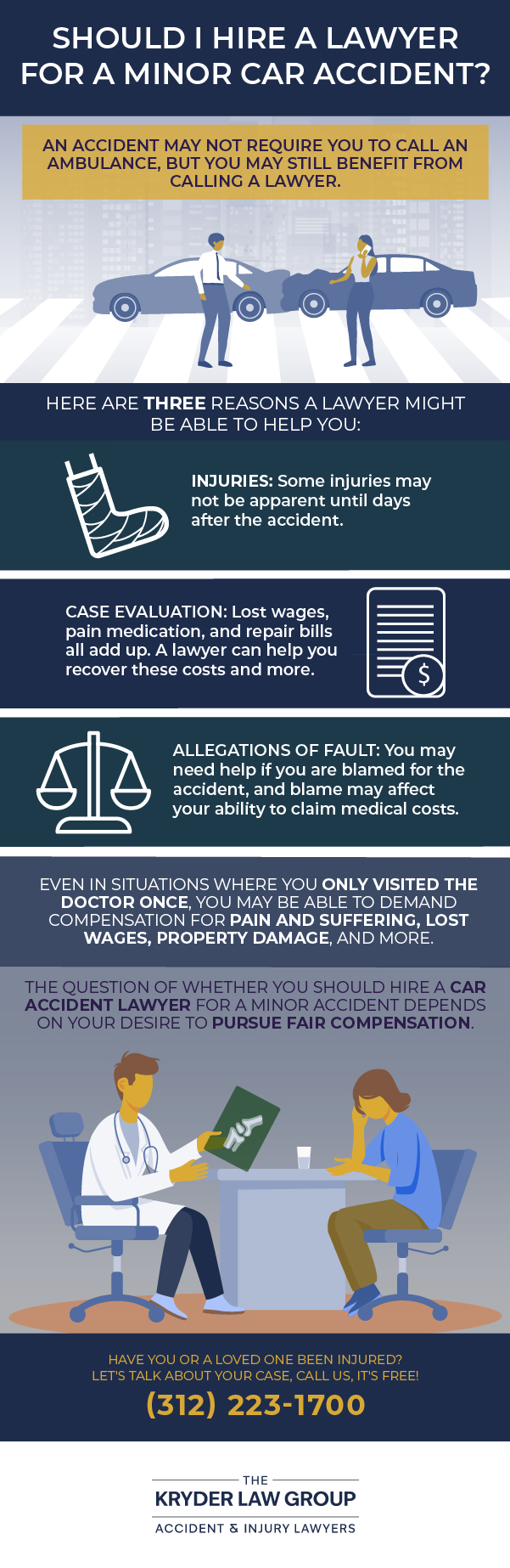 Should I Hire a Lawyer for a Minor Car Accident?