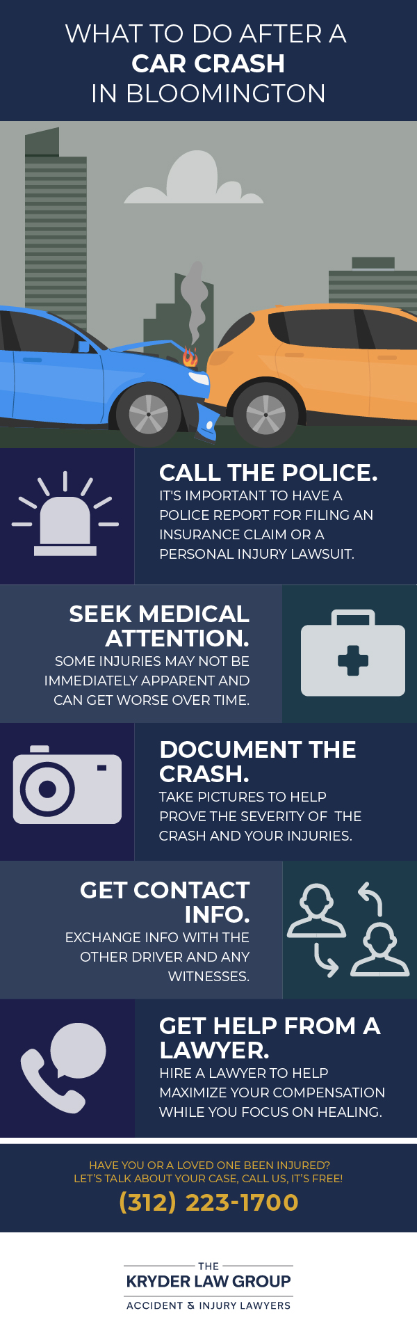 What to Do After a Car Crash in Bloomington