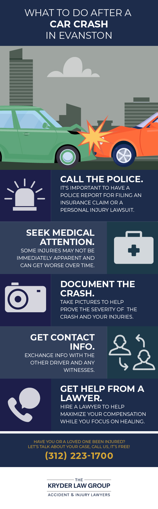 What to Do After a Car Crash in Evanston