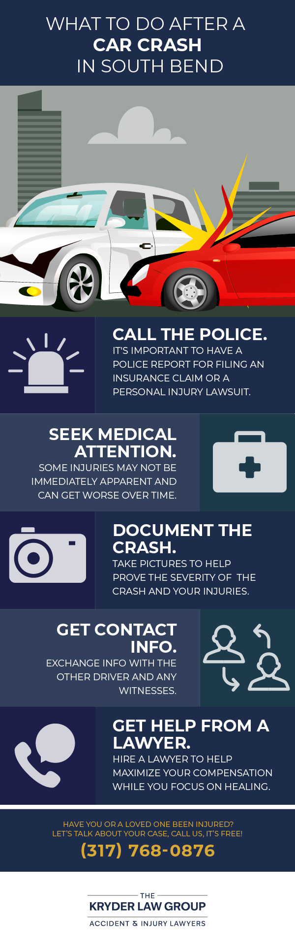 What to Do After a Car Crash in South Bend
