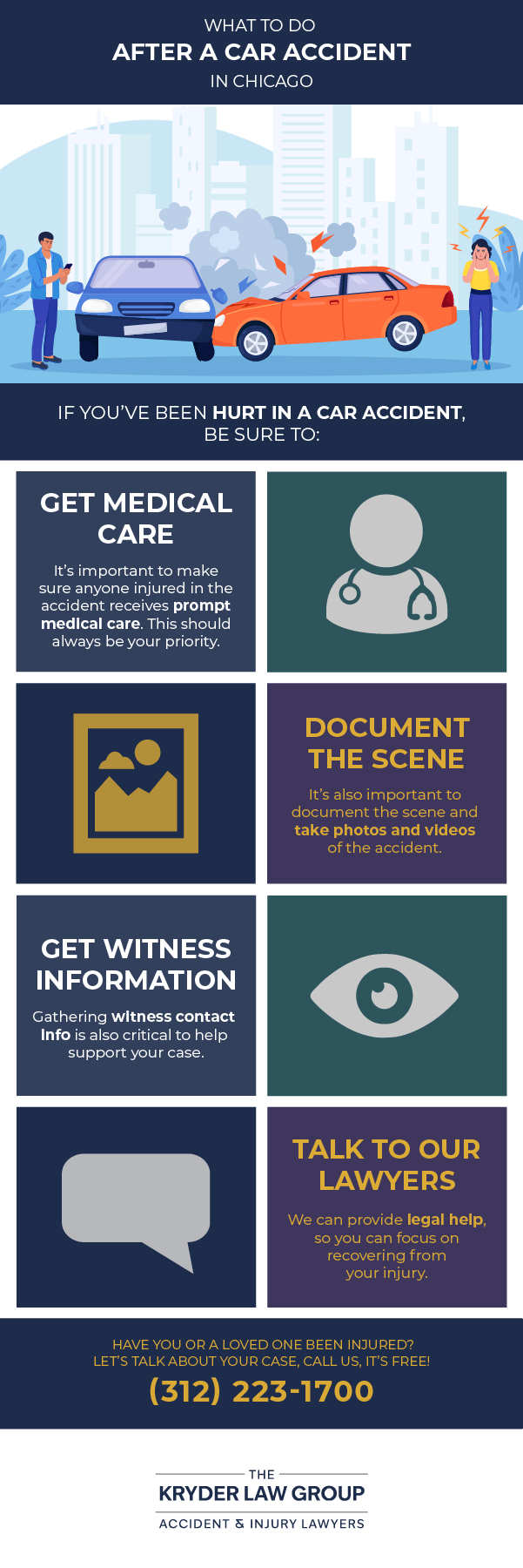 What to Do After a Car Accident in Chicago