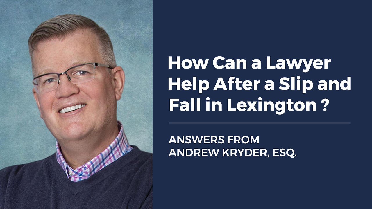 Do I Need a Lawyer After a Slip and Fall in Lexington?