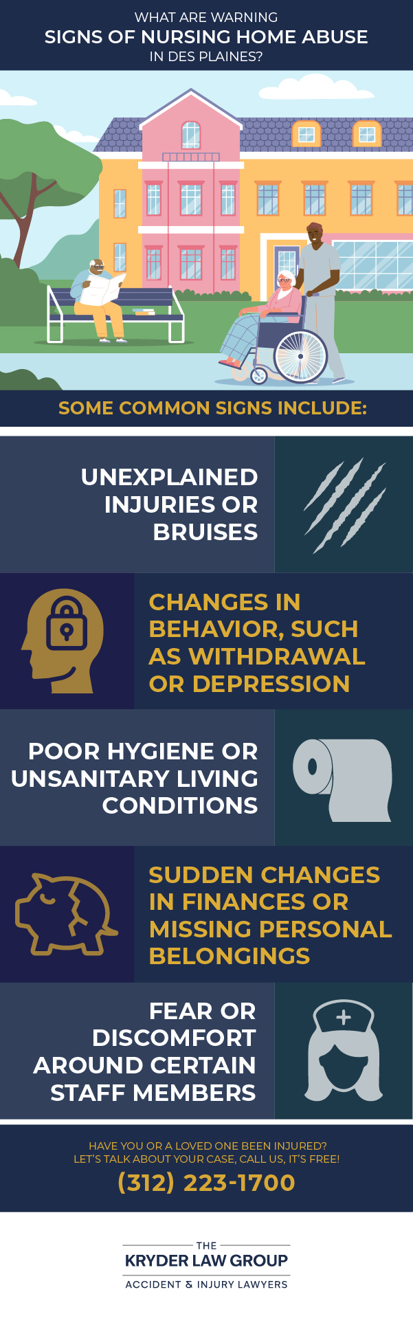 What Are Warning Signs of Nursing Home Abuse in Des Plaines?