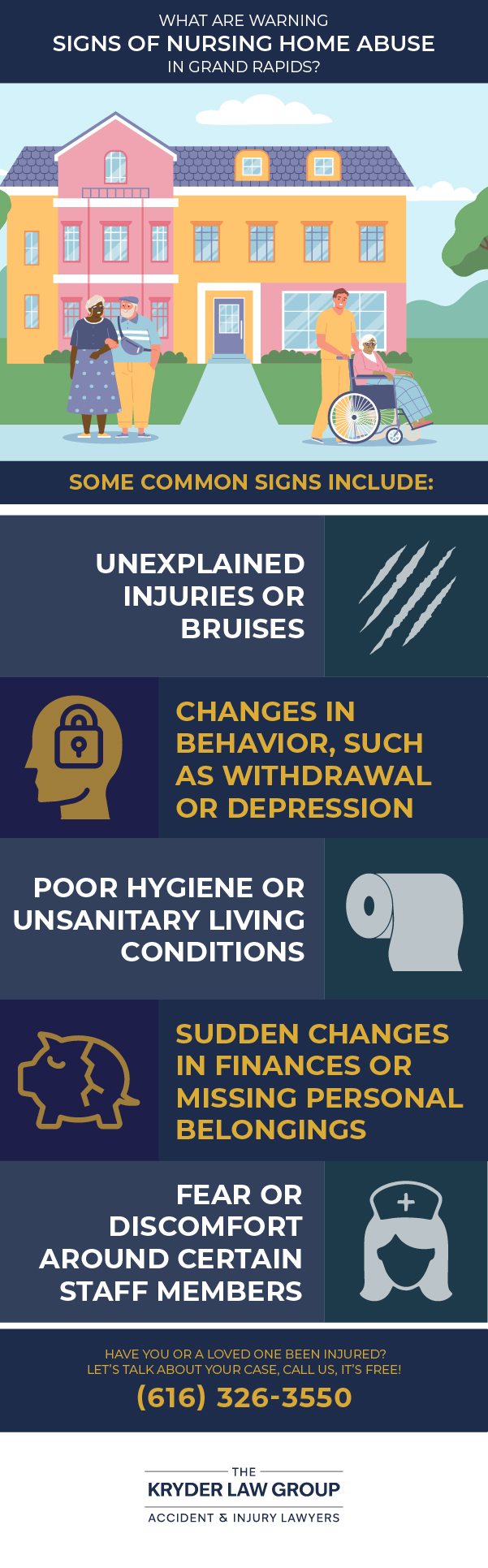 What Are Warning Signs of Nursing Home Abuse in Grand Rapids?