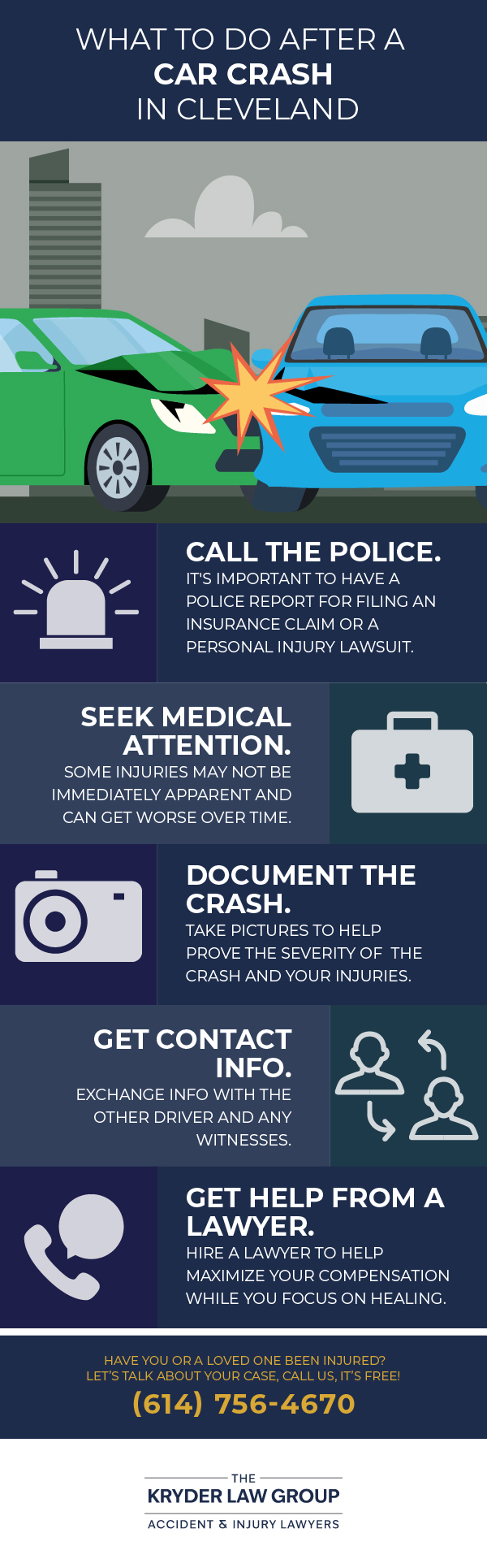 What To Do After a Car Crash in Cleveland