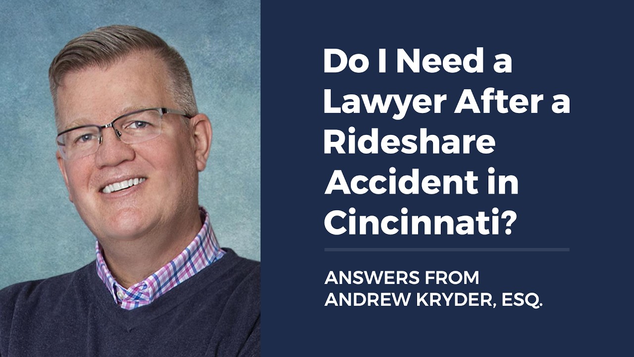 Do I Need a Lawyer After a Rideshare Accident in Cincinnati?