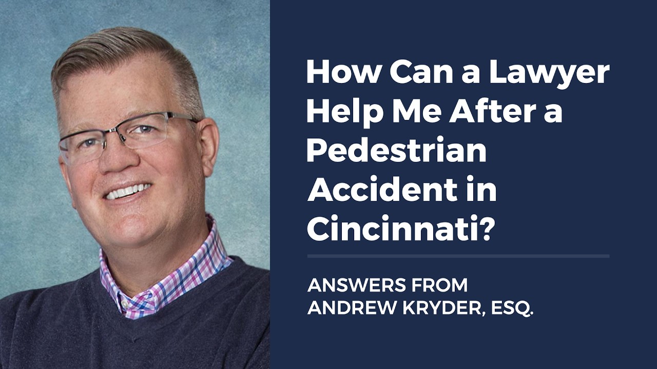 How Can a Lawyer Help Me After a Pedestrian Accident in Cincinnati?