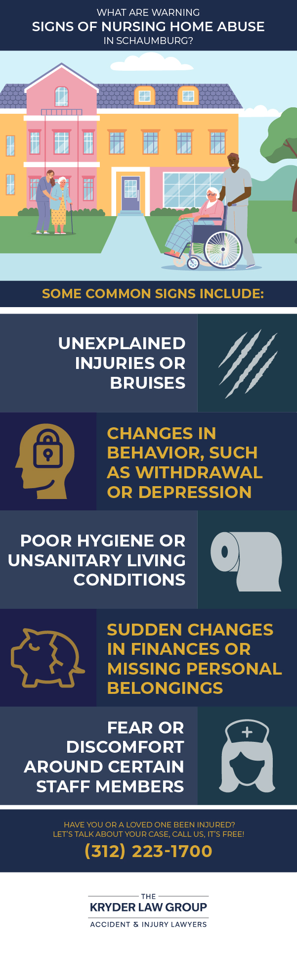 What Are Warning Signs of Nursing Home Abuse in Schaumburg?