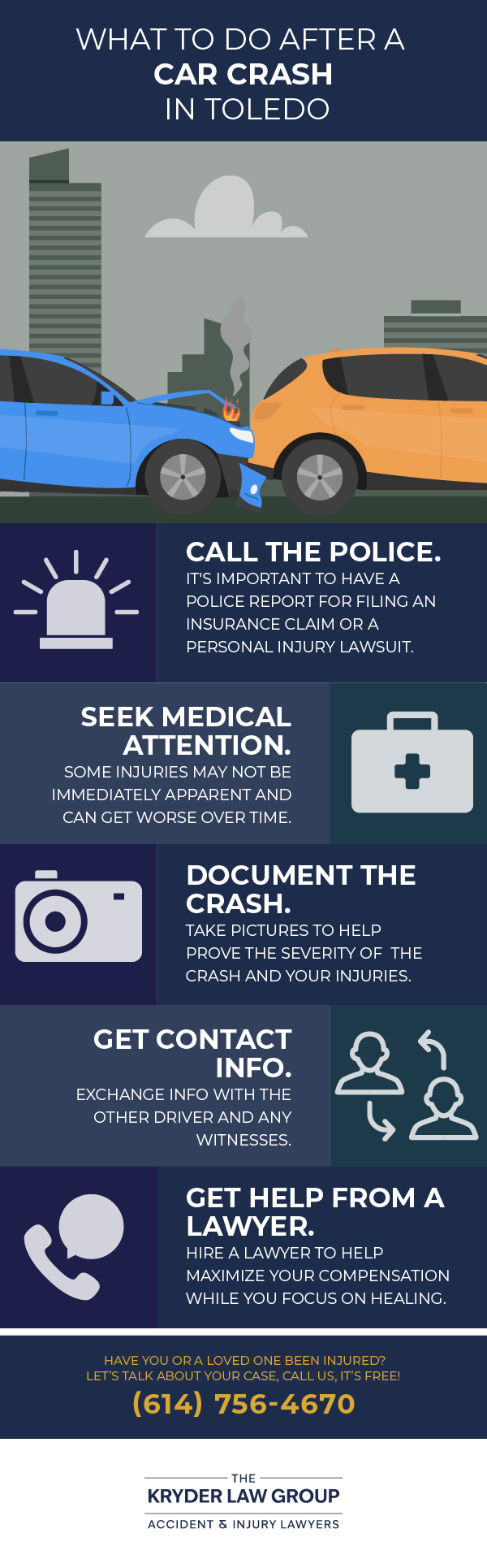 What to Do After a Car Crash in Toledo