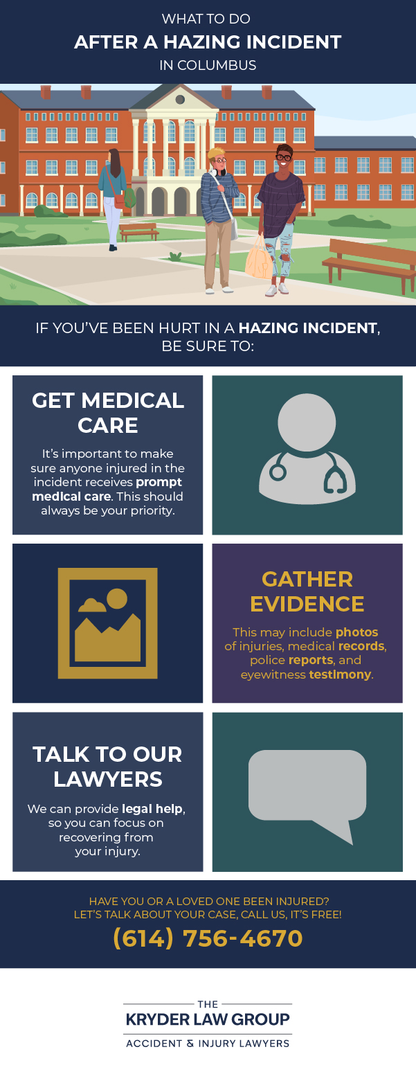 What to Do After a Hazing Incident Columbus