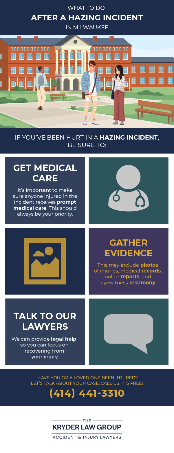 What to Do After a Hazing Incident Milwaukee