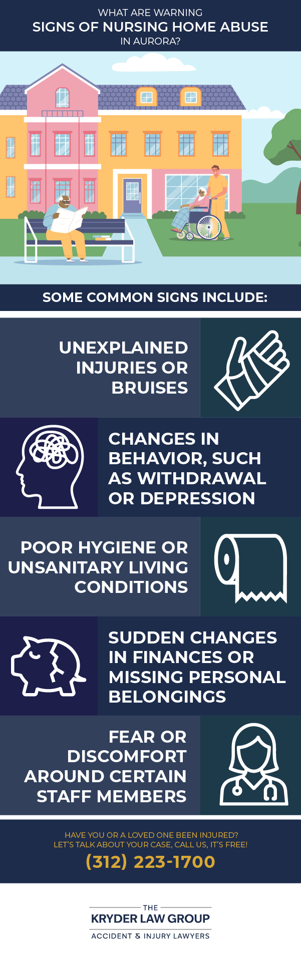 What Are The Warning Signs of Nursing Home Abuse in Aurora?