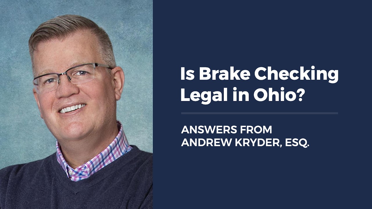 Is Brake Checking Legal in Ohio?